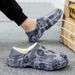 2025 Winter New Stylish Men Slippers Warm Home Slippers Non-Slip Male Cotton Shoes Waterproof Soft EVA Fashion Slippers Big Size_vogvips.com