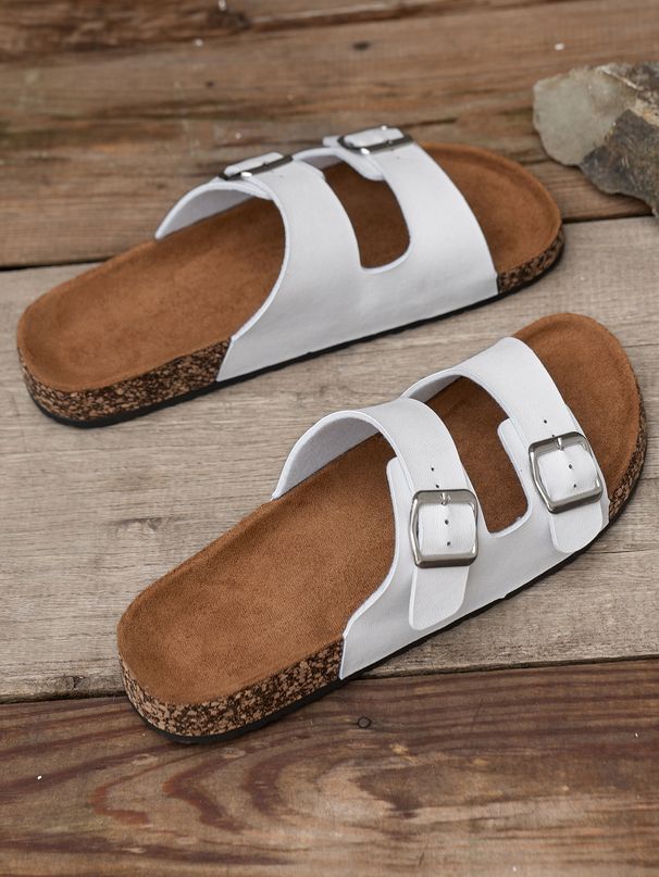 Men's Fashionable Slippers, Thick-Soled, Wear-Resistant, Waterproof, Non-Slip, Lightweight, Comfortable, Casual Sandals_vogvips.com