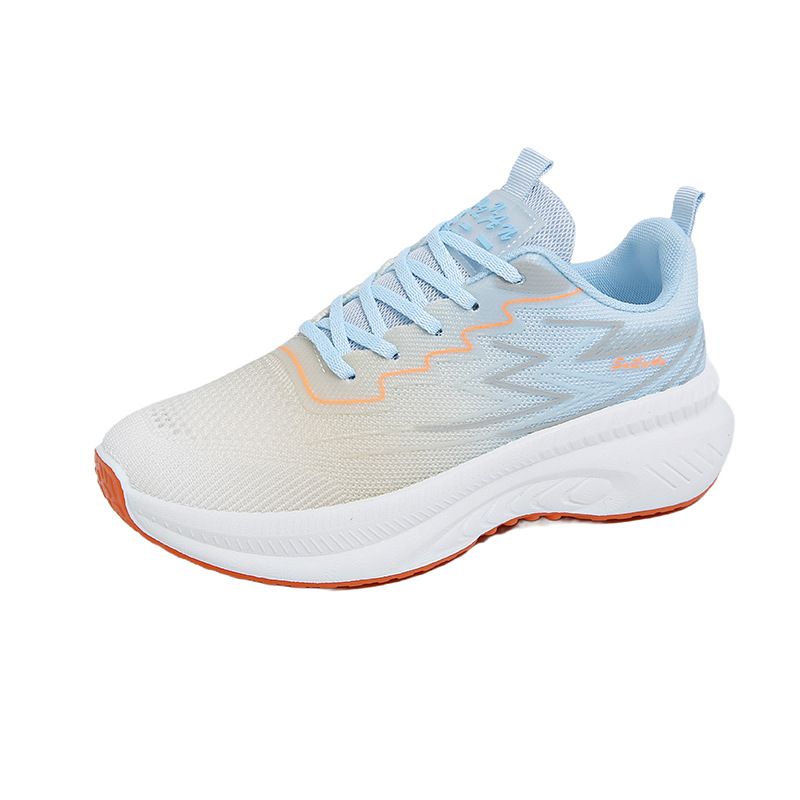 Flying Woven Shoes Sports Women's Mesh Breathable Student Casual Shoes Platform Running_vogvips.com