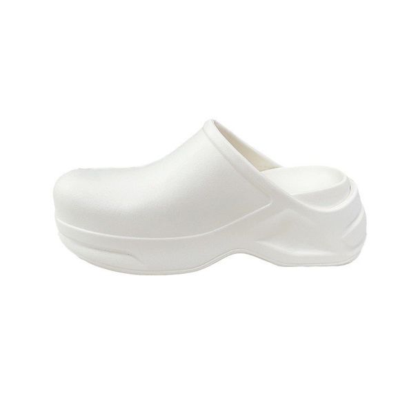 EVA Baotou Half Slippers For Women's Outerwear 2025 Spring New RA Anti Slip Hole Shoes With Thick Bottom And Increased_vogvips.com