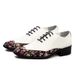 Pointed Toe Business Color Block Fashion Casual Leather Nightclub Men British Korean Style Hidden Heel Trendy Shoes_vogvips.com