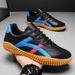 Spring Summer New And Women's Tug Of War Leather Casual Couple Forrest Gump Anti Slip Team Building Sports Shoes Men's_vogvips.com