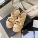 In Stock Foreign Trade Hot-Selling Summer Diamond Weave New Style Flat Slippers For Women Retro Outdoor Open-Toe_vogvips.com