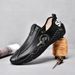 Loafers, Purely Handmade With Soft Soles, Slip-On Casual Leather Shoes, Extra Large Size 47-48_vogvips.com