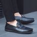 Men's Genuine Leather Driving Loafers - British Style Soft Slip-On Shoes For Casual Comfort (Black, Light Brown, Red Brown) - Sizes 38-47_vogvips.com