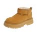 Women's Shoes New Winter Casual Snow Boots Warm Cotton Shoes Fashionable Thick Bottom Short Tube Plus Velvet Cotton Boots_vogvips.com