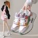Dad Shoes Female Student Sports Running Shoes Casual Shoes Platform Height Increase_vogvips.com