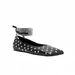 Women's Plus Size Rhinestone Ballet Style Flat Comfortable Legging Shoes Similar To Niche_vogvips.com