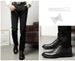 Men's Soft-faced Wedding Shoes, Genuine Leather Formal Casual Men's Shoes, Crocodile Pattern Lace-up, Large Size Men_vogvips.com