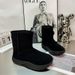 New Winter Thick-Soled Mid-Calf Snow Boots For Women, Lamb Wool Short Boots, Height Increasing, Non-Slip,_vogvips.com