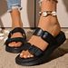 Women’s Shoes Large Size Thick Soled Slippers For Women Summer Height Increasing Casual Versatile Fashion Sandals For Women_vogvips.com