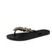 Black High-end Non-slip Wedge-heeled Thick-soled Flip-flops Women, Summer Outdoor Wear, 2026 New Model,_vogvips.com