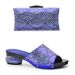 Women's chunky sandals with diamond press dinner bag Fashion dress handbag Evening bag Shoes bag set_vogvips.com
