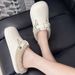 Winter Waterproof Clogs Slippers Women Lightweight Warm Plush Birken Shoes Woman Outdoor Indoor Non Slip Cotton Slippers_vogvips.com