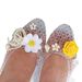 Korean Crystal Jelly New Niche Design Pointed Toe Shallow Mouth Single Shoes Mesh Flat DIY Sandals Women_vogvips.com