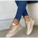 20255 Metal Wind International Station New Flat Casual Single Fashion Large Women's Shoes_vogvips.com