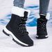 Snow Boots 2025 Winter New Style With Plush And Thickened High Top For Women To Keep Warm, Versatile Cotton Shoes In Northeast China_vogvips.com