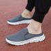 Summer Men Half Slippers Slip On Shoes Women Mesh Breathable Soft Comfortable Loafers Big Size 47 48 Zapatillas Hombre_vogvips.com