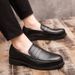 2020 Spring New Men's Formal Leather Business British Brogue Casual Single Wedding Shoes Large Size_vogvips.com