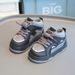 SHLIANG Trend Fashion Sport Shoes For Children Leather Waterproof Running Shoes For Kids Ergonomics Soft-soled Kid's Sneakers Y0321_vogvips.com