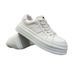 Men's Genuine Leather Big Head Casual Trendy And Versatile Thick Soled Board Shoes, High-End Men's White Shoes_vogvips.com
