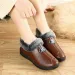 Winter New Old Beijing Cloth Women's Cotton Non-slip Platform Warmth Plush Women Shoes Fashion All-match_vogvips.com