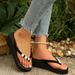 Elegant Pearl Butterfly Thick Bottom Flip Flops Women Summer 2026 Soft EVA Wedge Heel Beach Slippers Woman's Clip Toe Sandals_vogvips.com