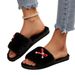 2025 Foreign Trade Women's Furry Slippers Winter Warm Home Cotton Slippers_vogvips.com