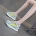 Thick-soled Small Dad Shoes Women's Light Luxury Casual Height-increasing Sports Little White Shoes_vogvips.com