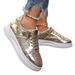 New Plu Ize Fahionable Ingle Hoe, Pring And Autumn New Tyle, Cool Plate Women' Lace Up Thick Oled Caual_vogvips.com