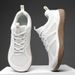 Men's Extra Wide Athletic Shoes Lightweight Cushioned Non-Squeeze Walking Outdoor Commute Casual Sneakers Simple Design Comfort_vogvips.com