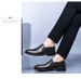 Soft-soled Men's Shoes, Round Head Large Size Foot Shoes, First-layer Casual Leather Shoes Men's Shoes_vogvips.com