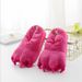 Winter Warm Soft Indoor Floor Slippers Women Men Shoes Paw Funny Animal Christmas Monster Dinosaur Claw Plush Home_vogvips.com