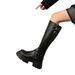 Over-the-Knee For Women, Long Autumn 2025 New Thick-Soled Western Riding Boots, Slimming Cowboy Boots_vogvips.com