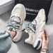 Men's 2025 New Summer Mesh Spring Casual Versatile Height Increasing Youth Sports Running Trend Dad Shoes_vogvips.com