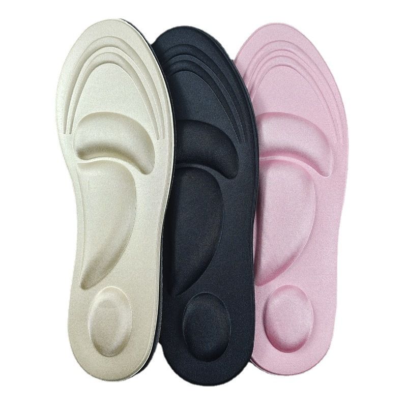 3D Arch Sports Insole For Men And Women Breathable Sweat Absorption Super Soft Shock Absorption Massage Three Dimensional Soft Bottom Deodorant_vogvips.com
