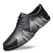 Round Head Leather Shoes Low-top Flat Shoes Retro Casual Shoes Men's Leather Shoes_vogvips.com