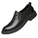 Suit Leather Shoes Men's Alligator Pattern Casual Men's Round Head Formal Leather Shoes_vogvips.com