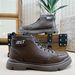 European Warm Series Winter New Korean Style Martin Boots With Fleece Lining, Thickened For Warmth, Non-Slip High-Top Versatile Trendy Men's_vogvips.com