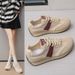 New Ins Korean Version Forrest Gump For Women Spring And Autumn Student Sports Running Casual Thick Soled Height_vogvips.com
