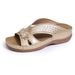 Floral Cutout Beach Sandals For Women Summer New Style European And American Plus Size Outdoor Sandals_vogvips.com