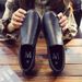 Black Microfiber Waterproof Men's Women's Casual Shoes Flat Bottome Soft Sole Loafers Wear-resistant Non Slip Sneakers Men Shoes_vogvips.com