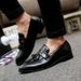 2025 New Spring And Autumn British Style Men's Shoes Tassel Patent Leather Loafers Fashion Trend Korean Version Slip-On_vogvips.com