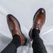 2024 Men's Genuine Leather Work Lightweight British Style Versatile Soft Sole Height Increasing Business Formal Casual_vogvips.com