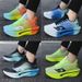 2026 Men's Breathable Carbon Plate Running Shoes With Rotating Buckle Teenagers, Professional Shock Absorption For_vogvips.com