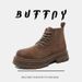 Vintage Martin Boots Men's Vintage Tooling Shoes Locomotive Boots_vogvips.com