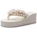 2019 Foeign Tade Lage Size 35-42 Beaded Flip-Flops Women, Non-Slip Wedge Sandals Fo Vacation, Beach, And Outdoo_vogvips.com