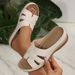 Wedge Vintage Anti-Slip Leather Slippers Premium Orthopedic Sandals Casual Platform Retro Shoes Home Slides Women_vogvips.com