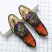 Cheap Business Lazy Casual Leather Shoes, Nightclub Hairstylists, Wedding Men's Trendy Shoes_vogvips.com