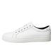 Men's Round Head Comfortable Leather Casual Men's Board Shoes Front Lace-up Breathable Flat Heel Board Shoes Men's Shoes Large Size Hole Shoes_vogvips.com